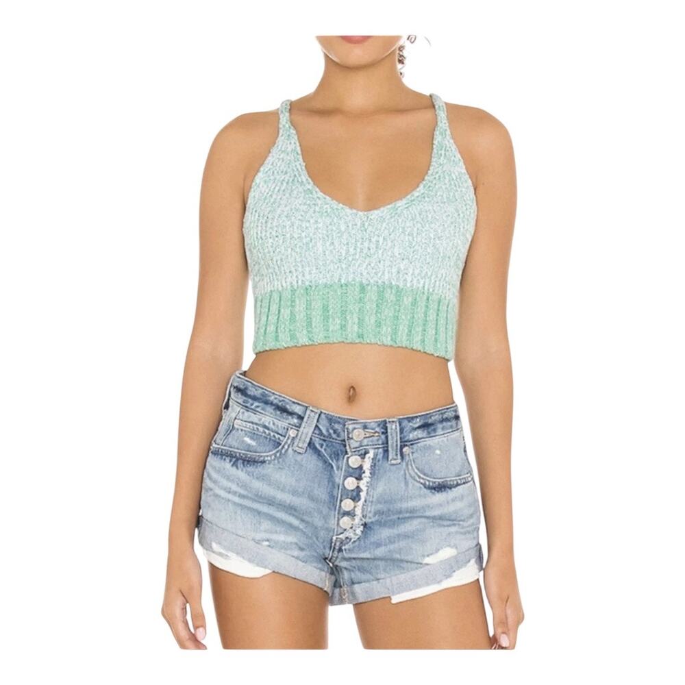 Free People Here All Day Knit Tank XS